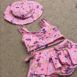 Disney Minnie Mouse Swim Suit - Size 2